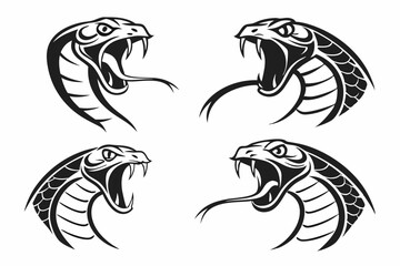 Naklejka premium vector set of fish