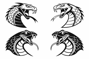 Naklejka premium eagle tattoo set