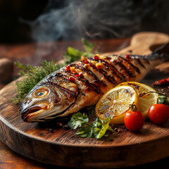 grilled fish