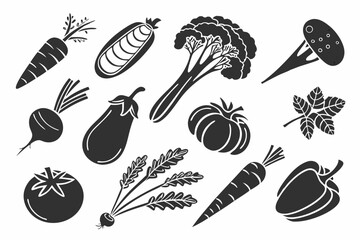 vegetables seamless pattern
