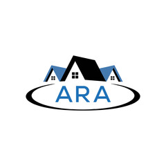 Initial ARA Letter Linked Logo for business and company identity. Modern ARA Letter Logo Vector Template with modern trendy golden logo.  © MdMosharraf