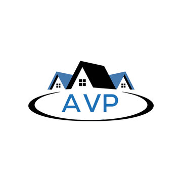 Initial AVP Letter Linked Logo for business and company identity. Modern AVP Letter Logo Vector Template with modern trendy golden logo.
