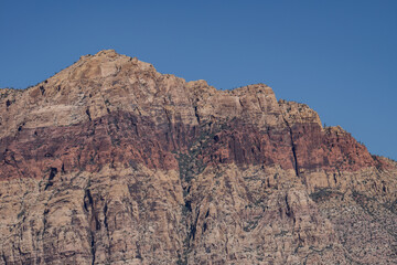 Aztec Sandstone(Jurassic) geological formation. weathering. Red Rock Canyon National Conservation Area, Las Vegas, Clark County, Nevada. Mojave Desert. Basin and Range Province	