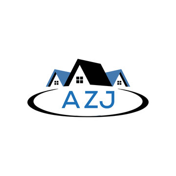 Initial AZJ Letter Linked Logo for business and company identity. Modern AZJ Letter Logo Vector Template with modern trendy golden logo.
