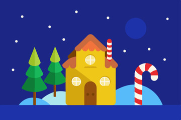 santa claus and christmas tree