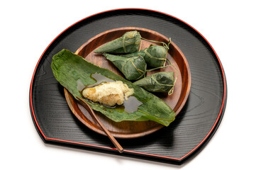 秋田の郷土料理、笹巻き