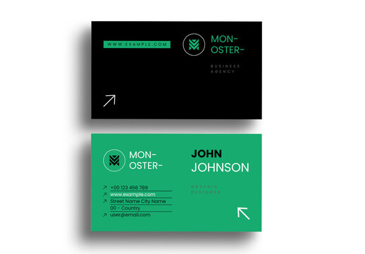 Modern Minimal Business Card Template