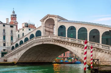 Rialto bridge in Venice Italy