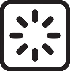 Microchip icon representing integrated circuits electronics hardware components semiconductor technology data processing and embedded systems for innovation visuals