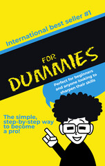 For Dummies book cover template suitable for a For Dummies themed book