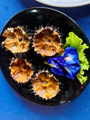 seafood on the table