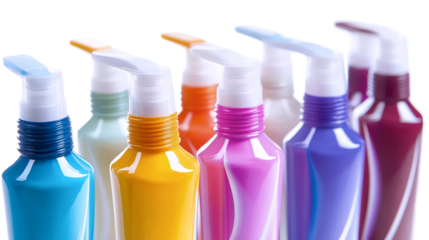Colorful Toothpaste Family