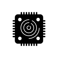 Radar Scanning Chip with Signal Waves and Digital Interface