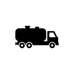 Fuel truck side profile basic design transporting fuel safely