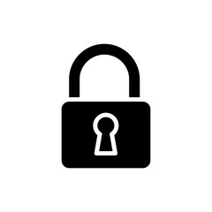 Luggage lock with keyhole on white background for security concept