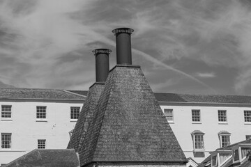 Frühling am Ärmelkanal in England
