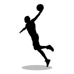 Basketball silhouette, Basketball vector, Basketball illustration, silhouette, set icon, silhouette, Basketball icon