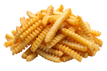 Crispy Crinkle-Cut French Fries A Delicious Side Dish