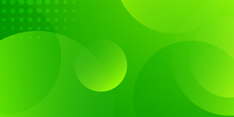Abstract green gradient shapes background. Eps10 vector