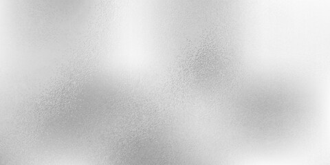 Vector shiny foil or silver metallic pattern. Texture of transparent, matte white and grey frosted glass, blur effect