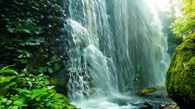 waterfall in the forest