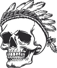 skull vector illustration