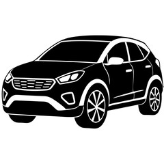 Naklejka premium vector illustration of a car