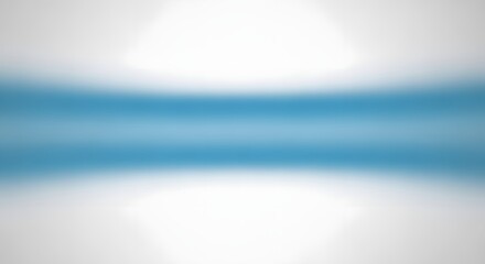 An abstract minimalist composition with a gentle blue horizontal band and an overall soft, blurred effect. Evokes feelings of tranquility and peace.