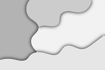 Modern Monochrome Abstract Backgrounds Collection – Minimalist Geometric and Paper Cut Layered Designs in Gray Tones, Perfect for Elegant Posters, Presentations, Web Design, and Professional Templates