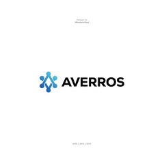 Logo Design Modern Corporate Branding A and V letter combination