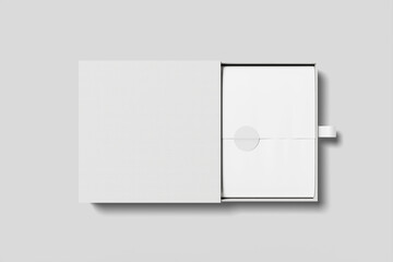 Clean Gift Box Mockup