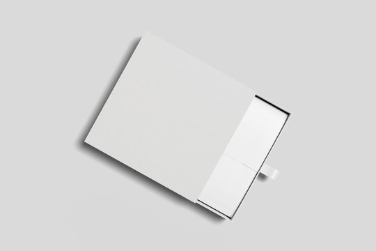 Clean Gift Box Mockup