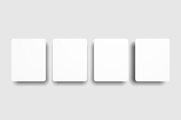 Blank Social Media Carousel Mockup