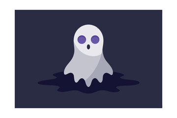 halloween ghost cartoon