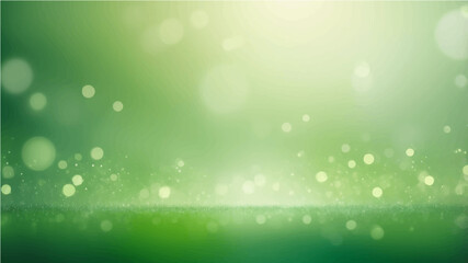 Obraz premium AlbedoBase_XL_Abstract_green_Defocused_bokeh_background