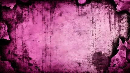Obraz premium Grunge Pink Torn Paper Background Texture