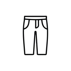 vector illustration of pants