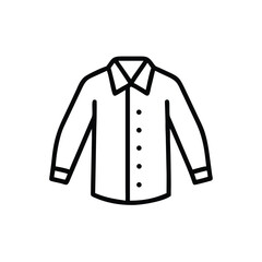 Naklejka premium white shirt isolated on white
