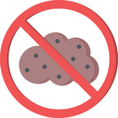 Zero Emission Flat Icon