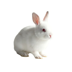 Obraz premium White Rabbit: Pure, Innocent, and Captivating