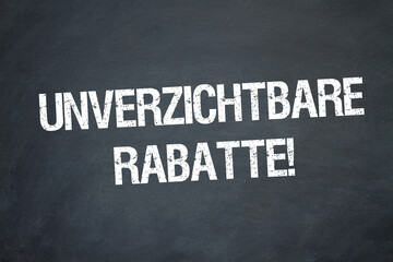 Fototapeta premium unverzichtbare Rabatte! 