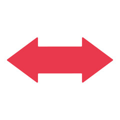 双方向矢印のベクターイラスト：交換・相互作用 - Bidirectional Arrow Vector Illustration: Exchange and Interaction