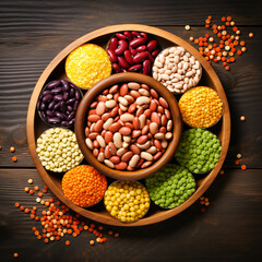 spices and herbs on a white background