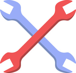 Wrench Flat Icon