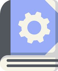 Manufacture Book Flat Icon