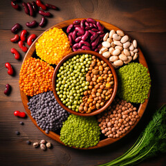 spices and herbs on a white background