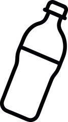 vector illustration of a bottle