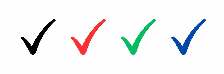 Set of tick icons, tick symbol, 3d tick mark set, positive remarks symbol, set of yes symbol, set of ok symbols, checkbox, correct, success, 