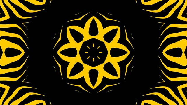 Abstract vector background with black and white stripes and a tribal tiger illustration, perfect for a Halloween celebration design.