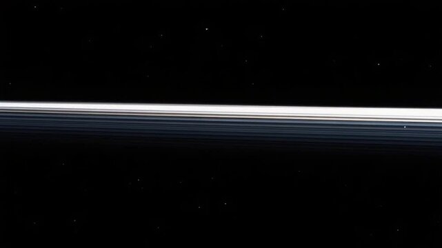 Earth's Atmosphere from Space: A Stunning Night-Time View